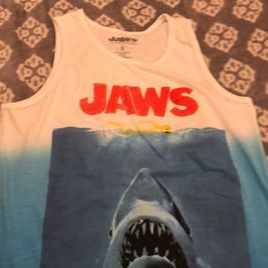 Size small men jaws tank top vintage